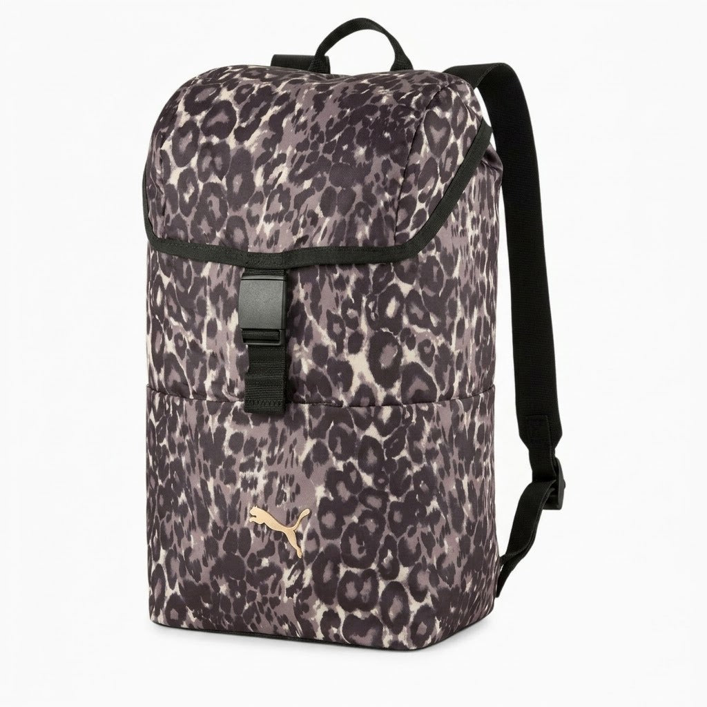 PUMA POP Small Backpack en color ANIMAL PRINT  (4)