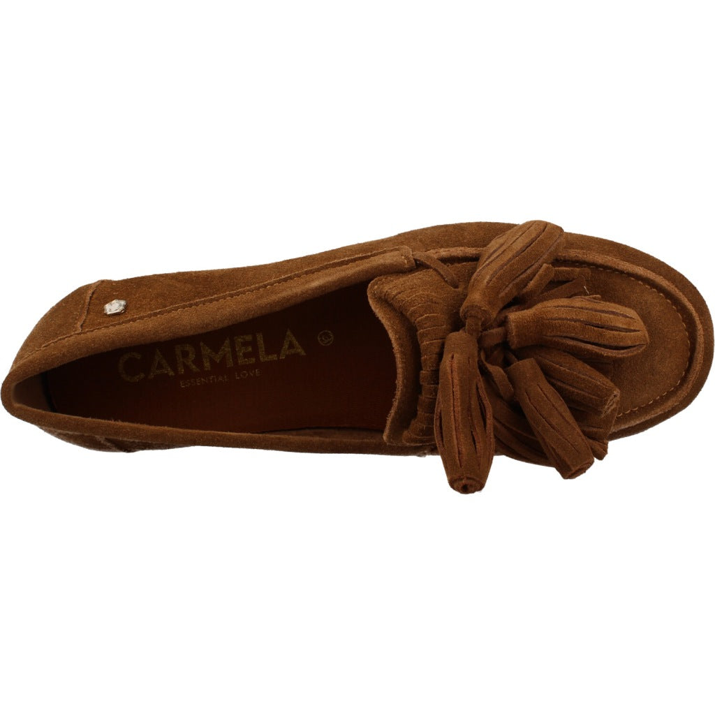CARMELA C ZAPATO SRA en color MARRON CLARO  (7)