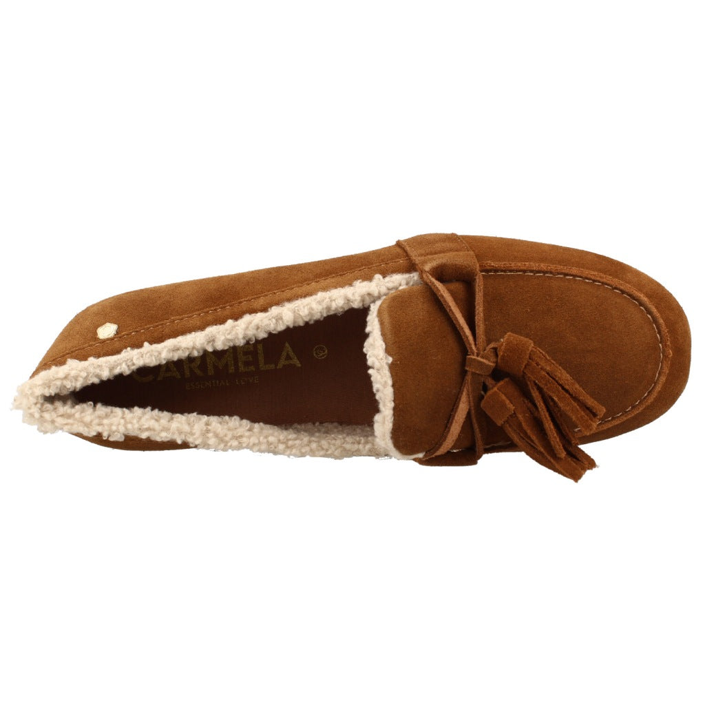 CARMELA C ZAPATO SRA en color MARRON CLARO  (7)