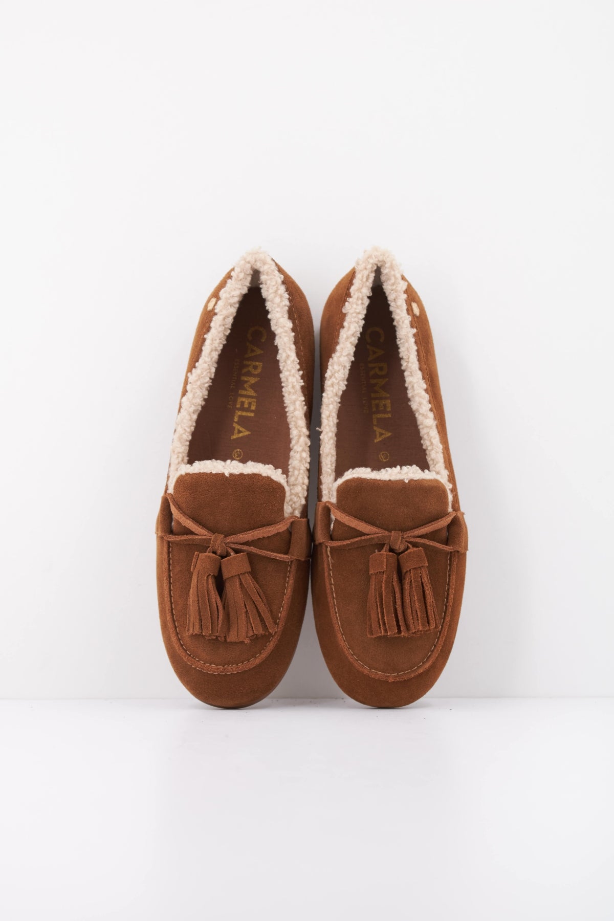 CARMELA C ZAPATO SRA en color MARRON CLARO  (3)