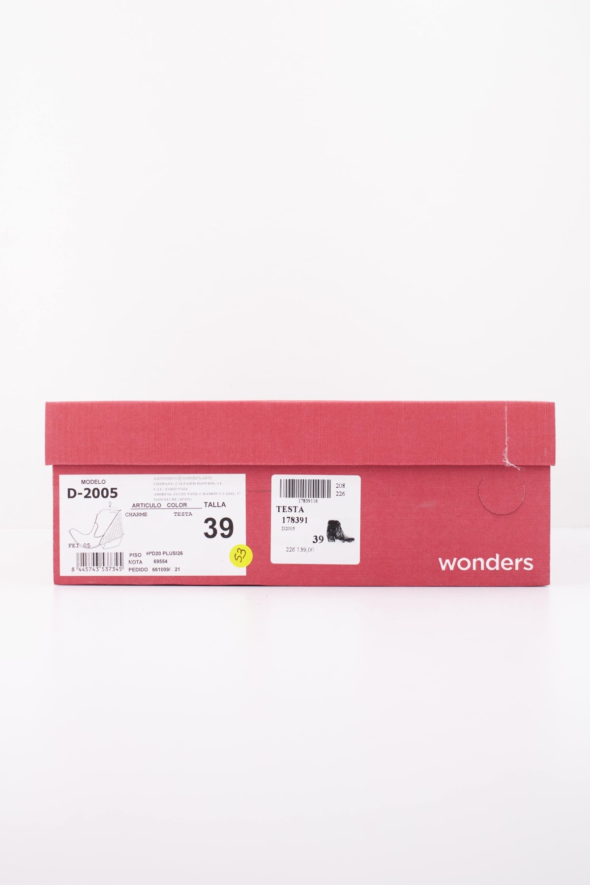 WONDERS D BOTIN TACON en color MARRON  (6)