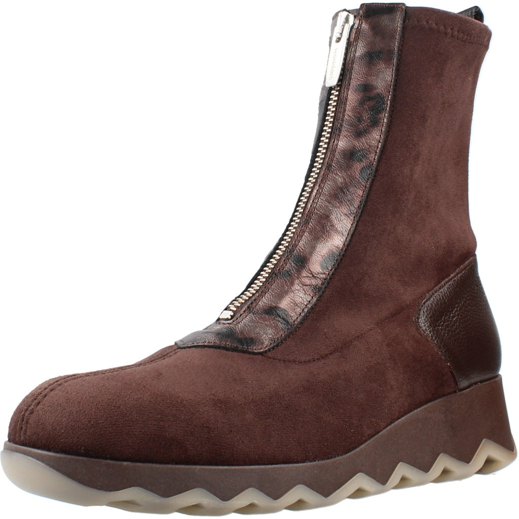WONDERS C BOTA COMBINACION en color MARRON  (1)