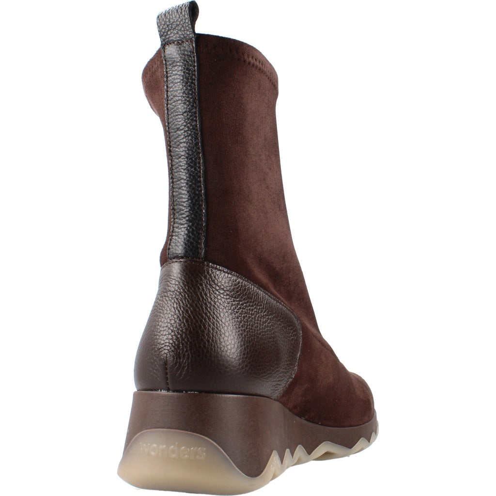 WONDERS C BOTA COMBINACION en color MARRON  (3)