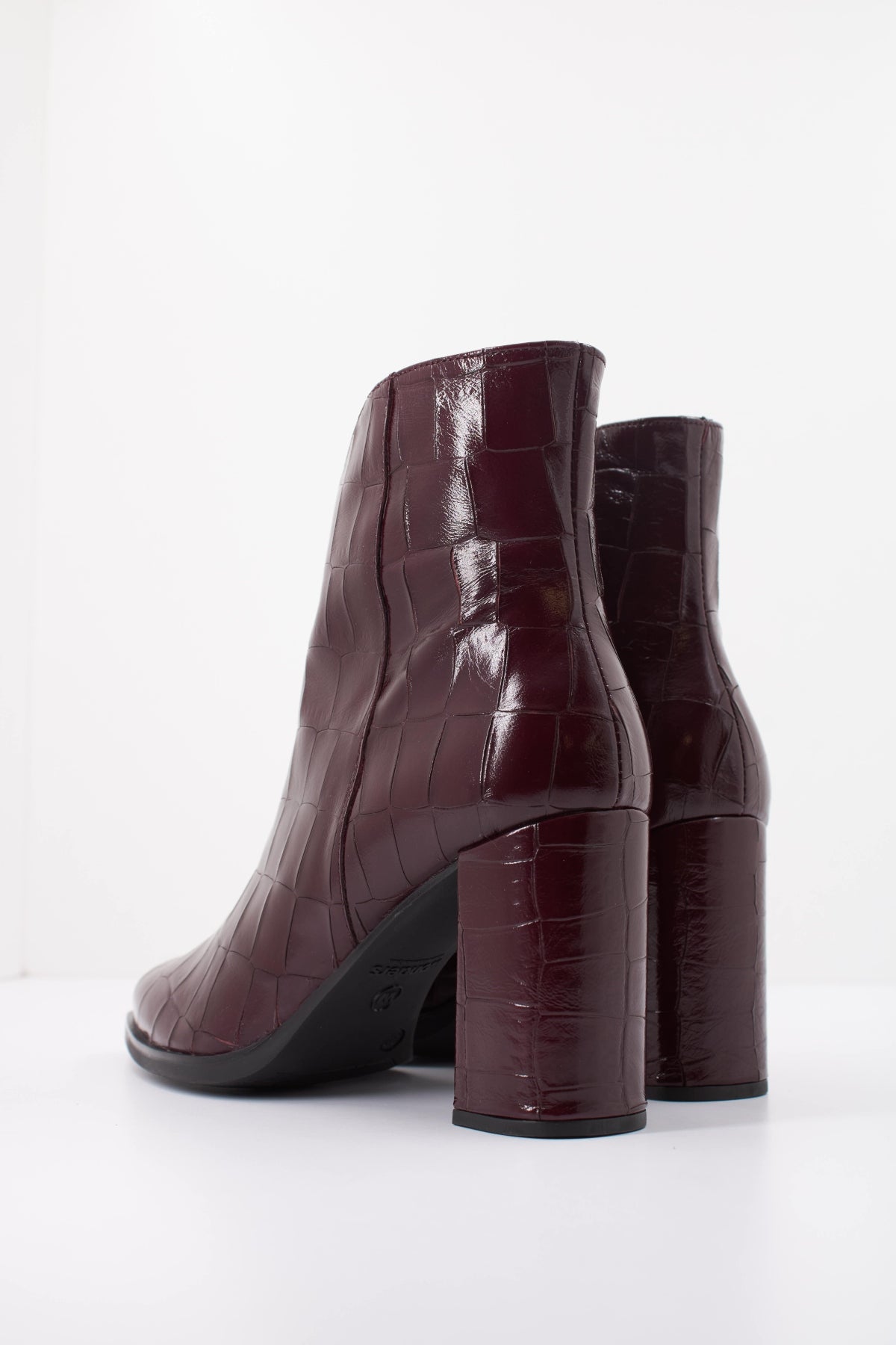 WONDERS M BOTIN VELVET en color BURDEOS  (4)