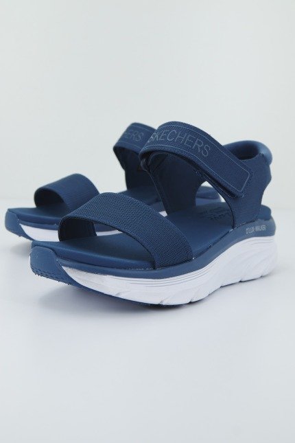 SKECHERS D'LUX WALKER NEW BLOCK en color AZUL  (1)
