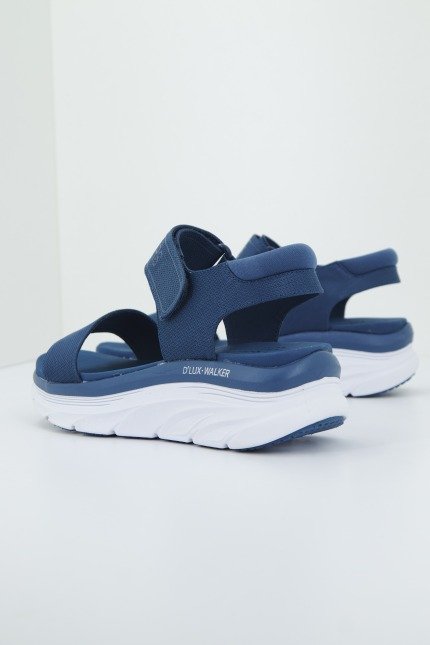 SKECHERS D'LUX WALKER NEW BLOCK en color AZUL  (3)