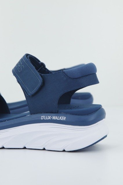SKECHERS D'LUX WALKER NEW BLOCK en color AZUL  (4)