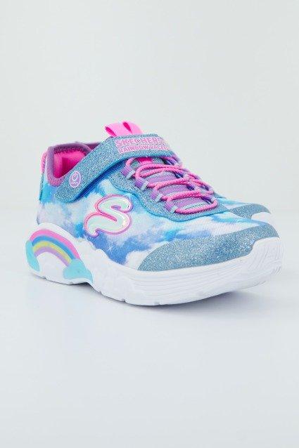 SKECHERS RAINBOW RACER en color AZUL  (1)