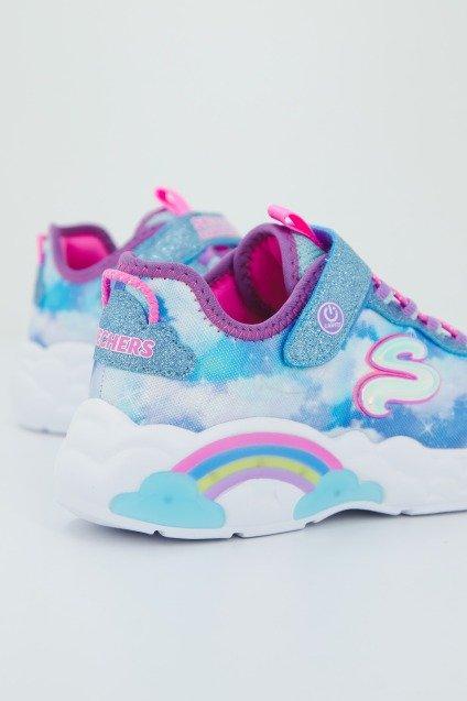 SKECHERS RAINBOW RACER en color AZUL  (4)