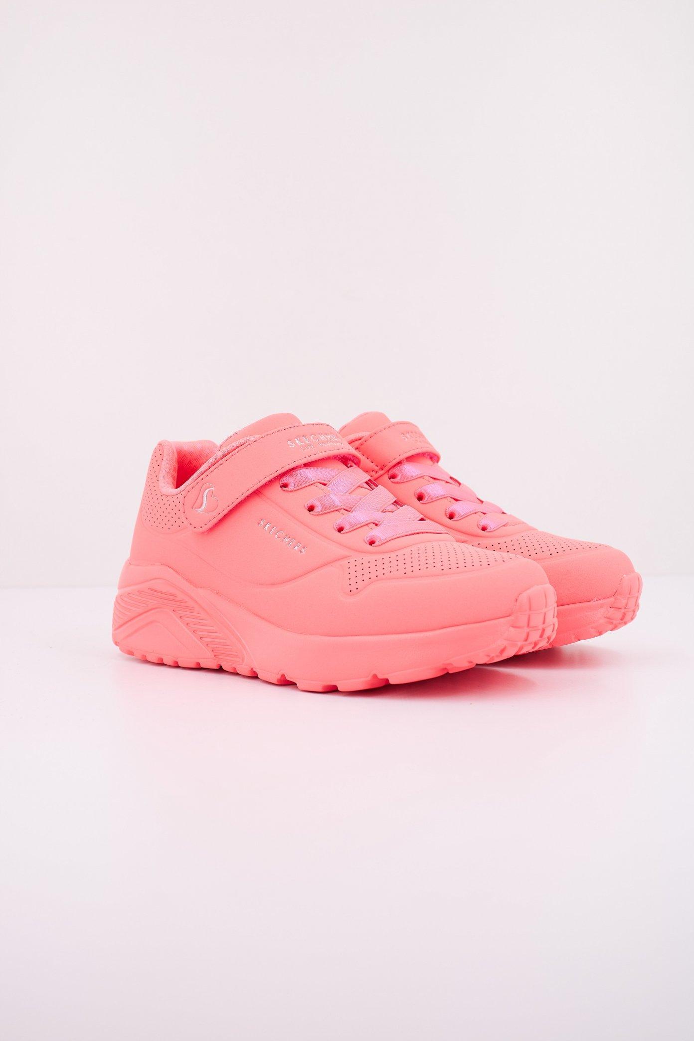 SKECHERS UNO LITE en color ROSA  (2)