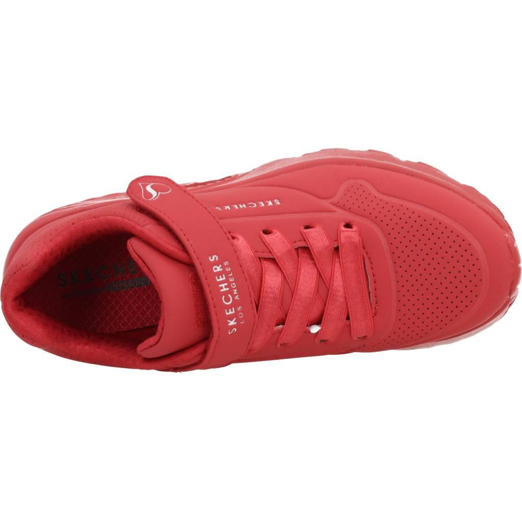 SKECHERS  UNO LITE en color ROJO  (7)