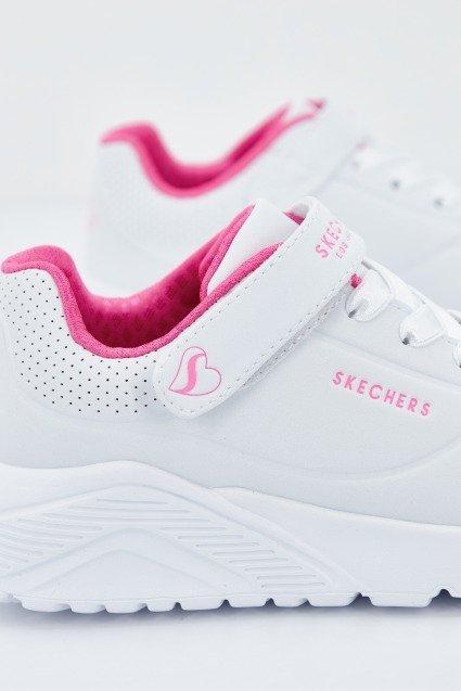 SKECHERS UNO LITE en color BLANCO  (4)