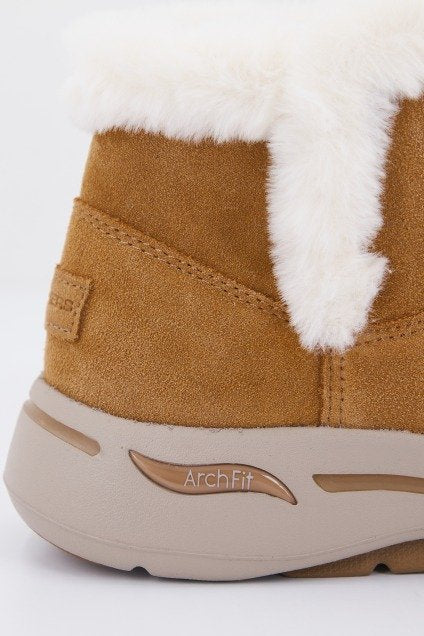 SKECHERS GO WALK ARCH FIT CHERISH en color MARRON  (4)