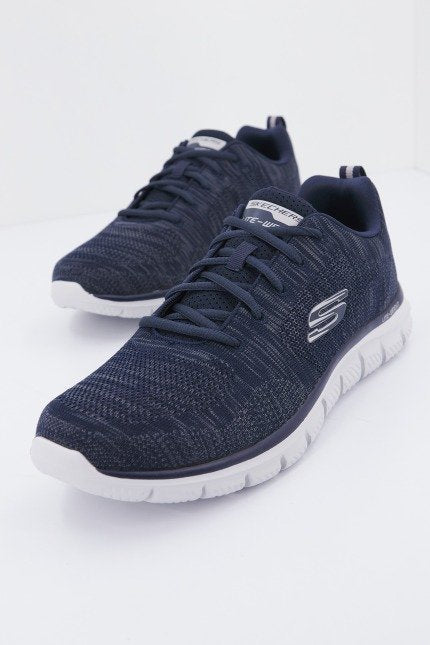 SKECHERS TRACK FRONT RUNNER en color AZUL  (1)