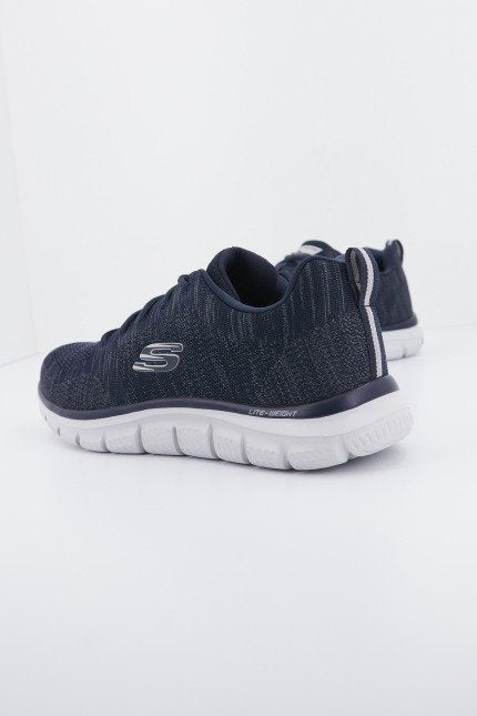 SKECHERS TRACK FRONT RUNNER en color AZUL  (3)
