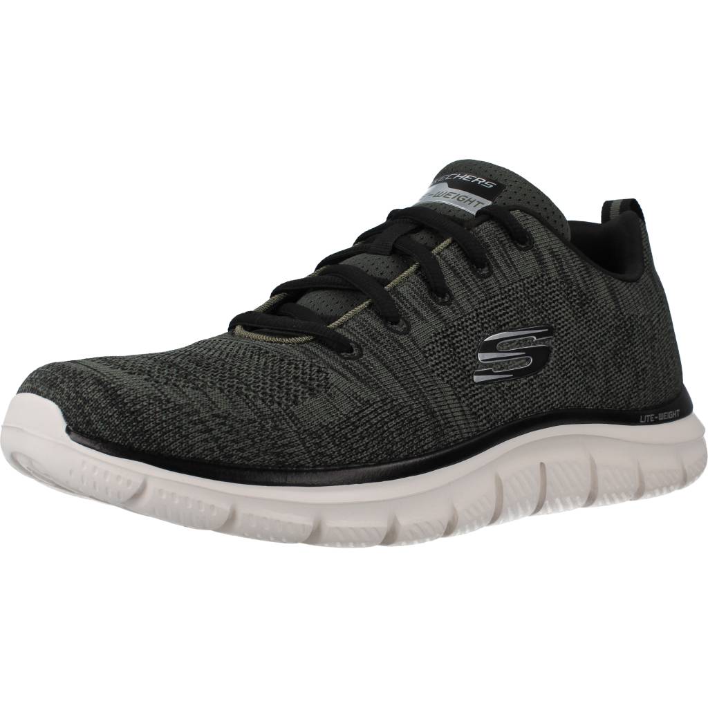 SKECHERS TRACK FRONT RUNNER en color VERDE  (1)