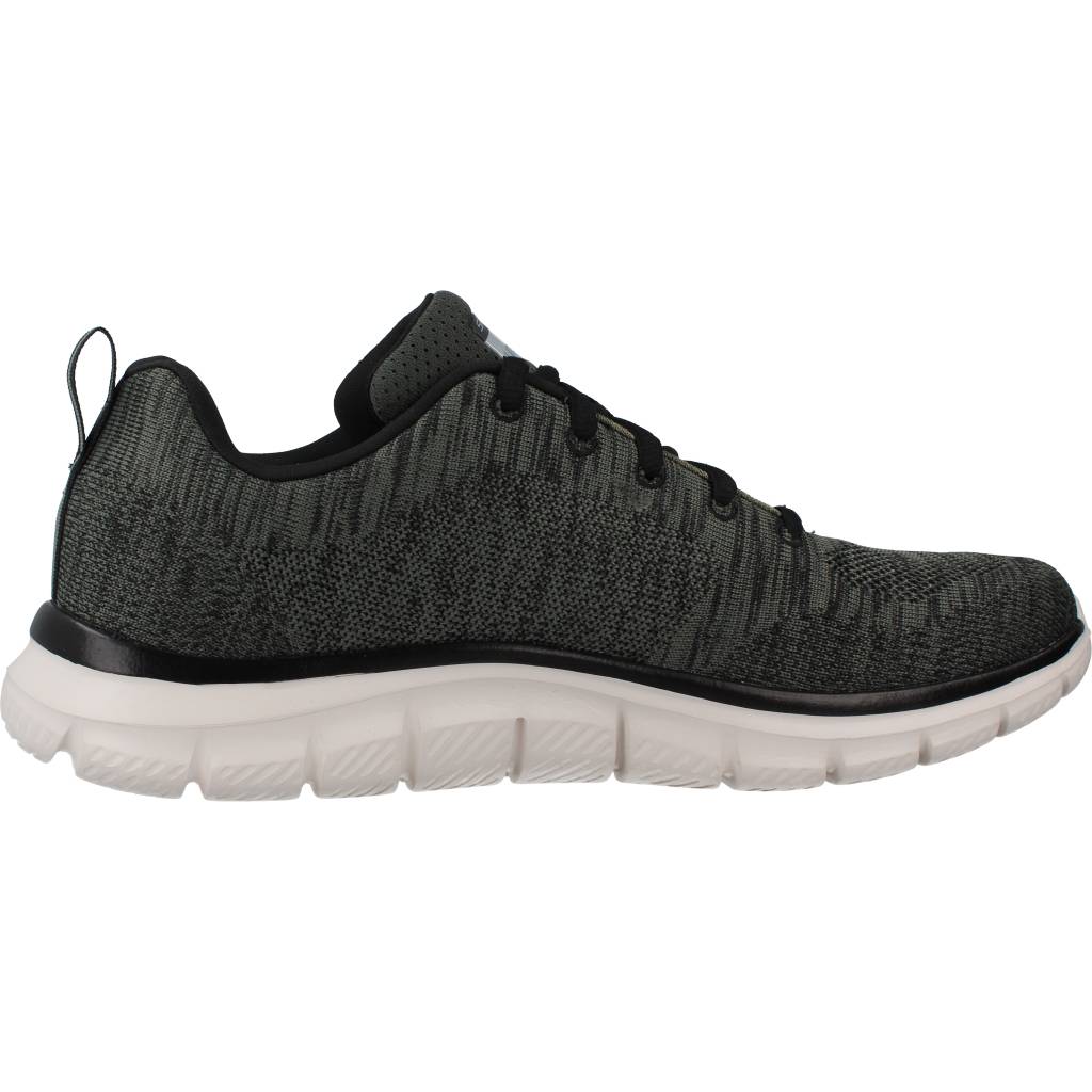 SKECHERS TRACK FRONT RUNNER en color VERDE  (4)