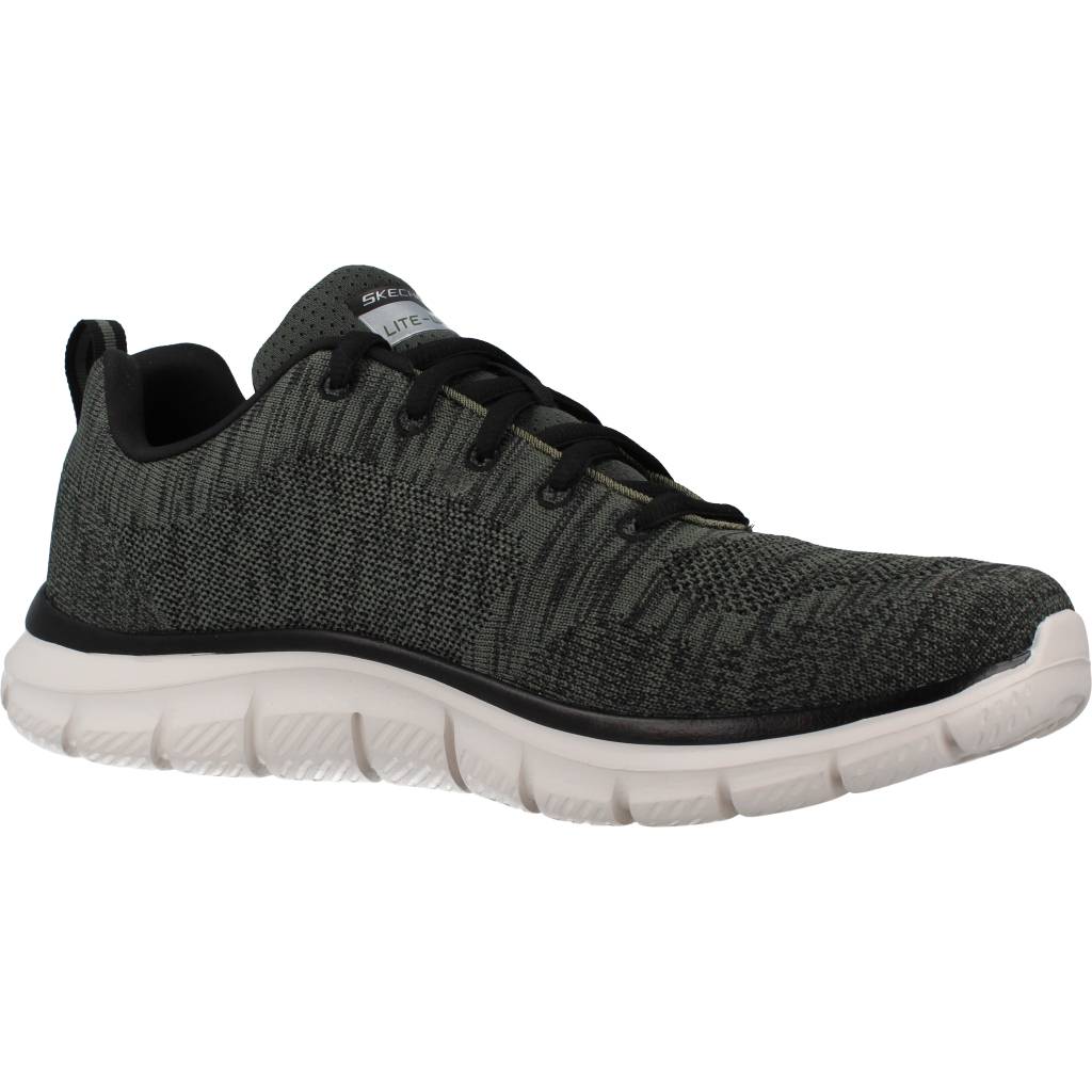 SKECHERS TRACK FRONT RUNNER en color VERDE  (5)