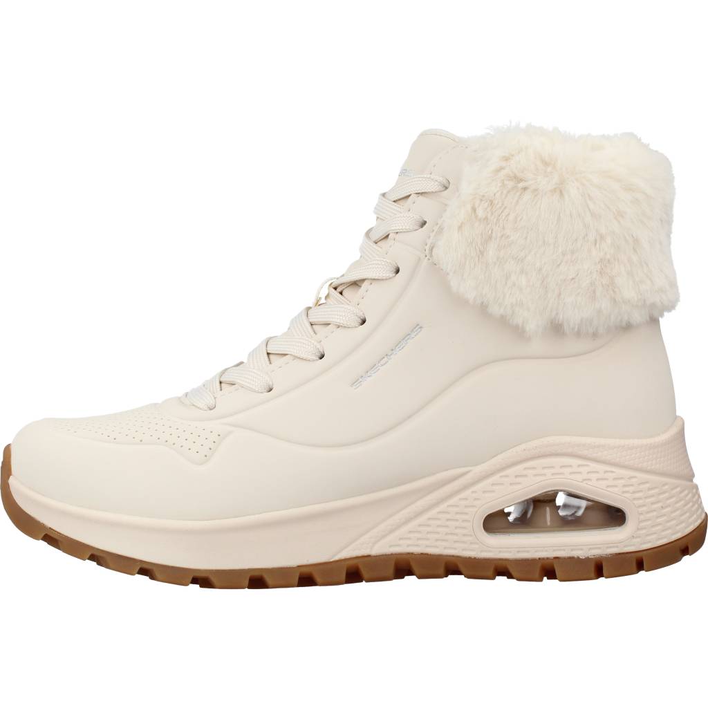 SKECHERS UNO RUGGED FALL AIR en color BEIS  (2)