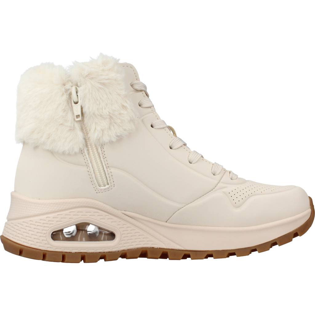 SKECHERS UNO RUGGED FALL AIR en color BEIS  (4)