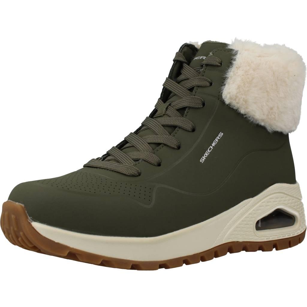SKECHERS UNO RUGGED FALL AIR en color VERDE  (1)