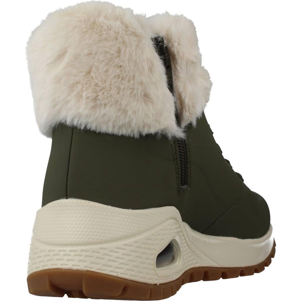 SKECHERS UNO RUGGED FALL AIR en color VERDE  (3)