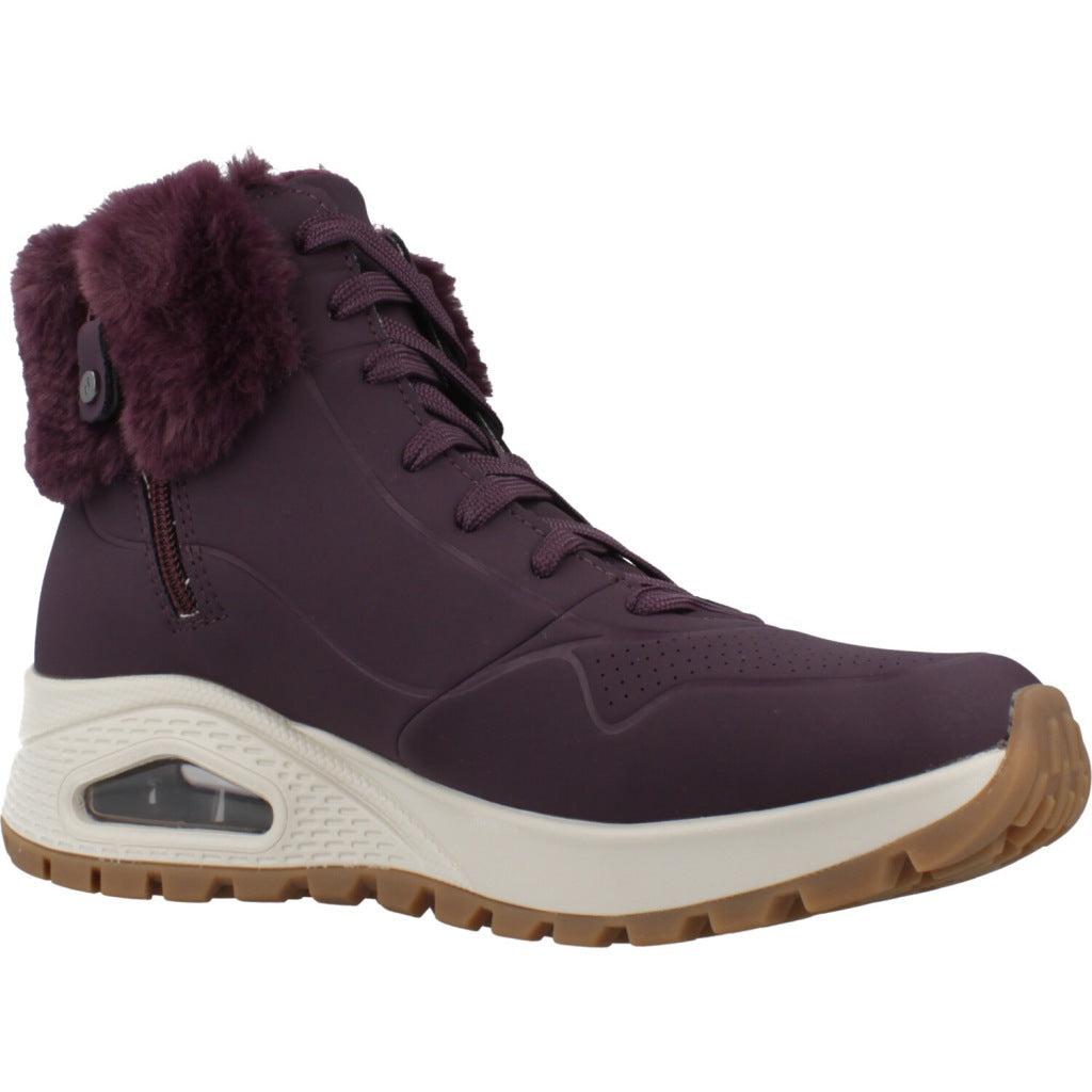SKECHERS UNO RUGGED FALL AIR en color BURDEOS  (5)