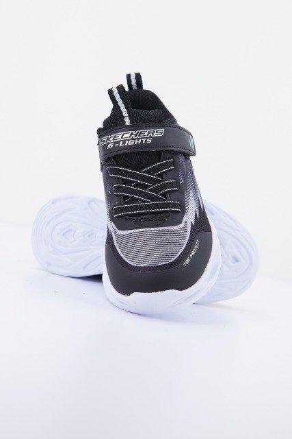 SKECHERS VORTEX-FLASH ZORENT en color NEGRO  (3)