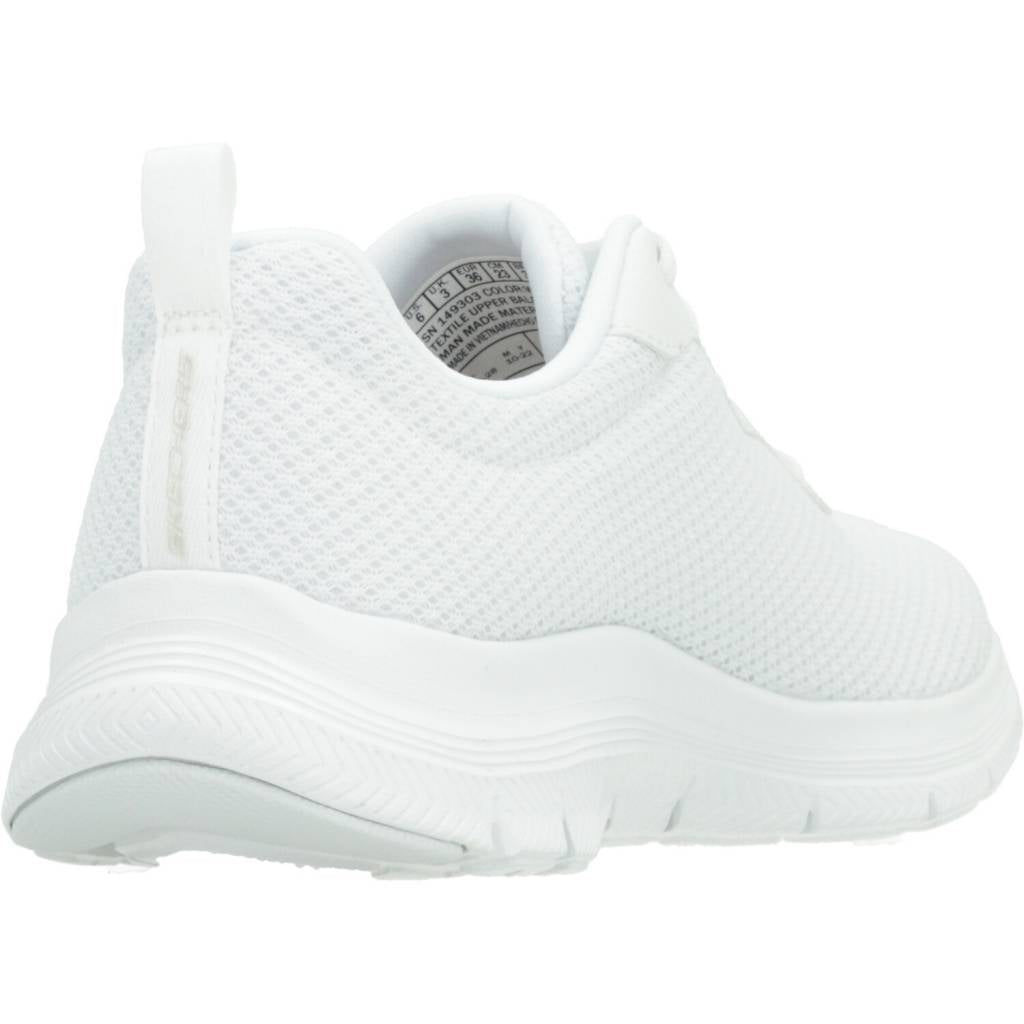 SKECHERS FLEX APPEAL . BRILLIANT V en color BLANCO  (3)