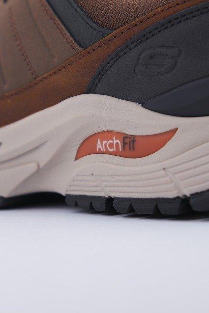 SKECHERS ARCH FIT BAXTER YOREN en color MARRON  (4)