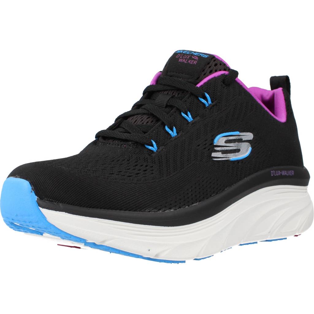 SKECHERS D'LUX WALKER FRESH FINESSE en color NEGRO  (1)