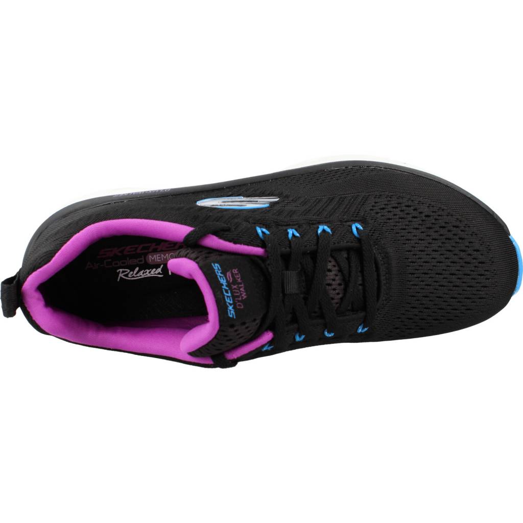 SKECHERS D'LUX WALKER FRESH FINESSE en color NEGRO  (7)