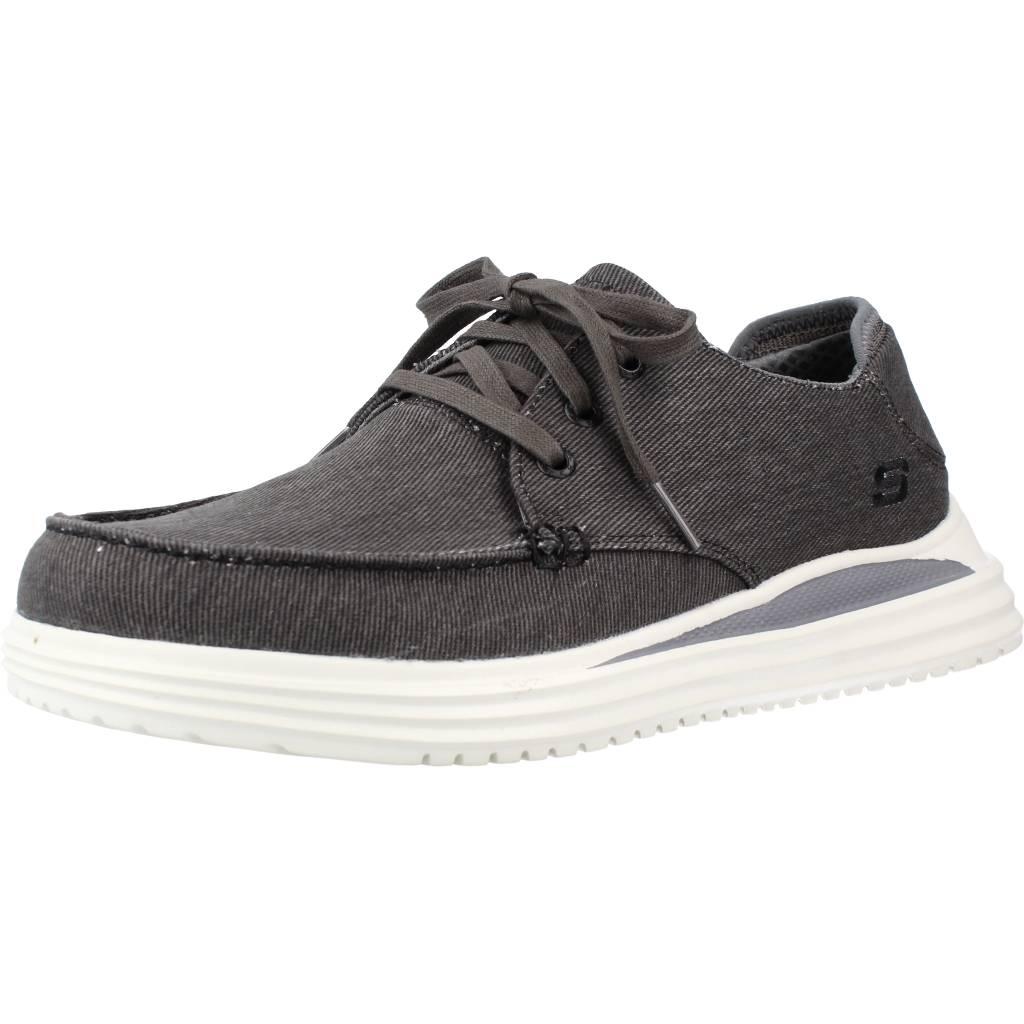 SKECHERS S en color GRIS  (1)
