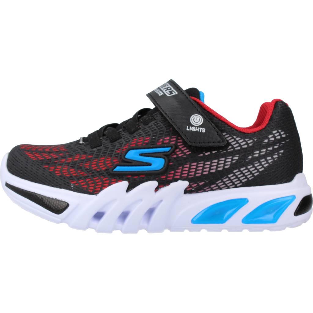 SKECHERS FLEX-GLOW ELITE - VORLO en color NEGRO  (2)