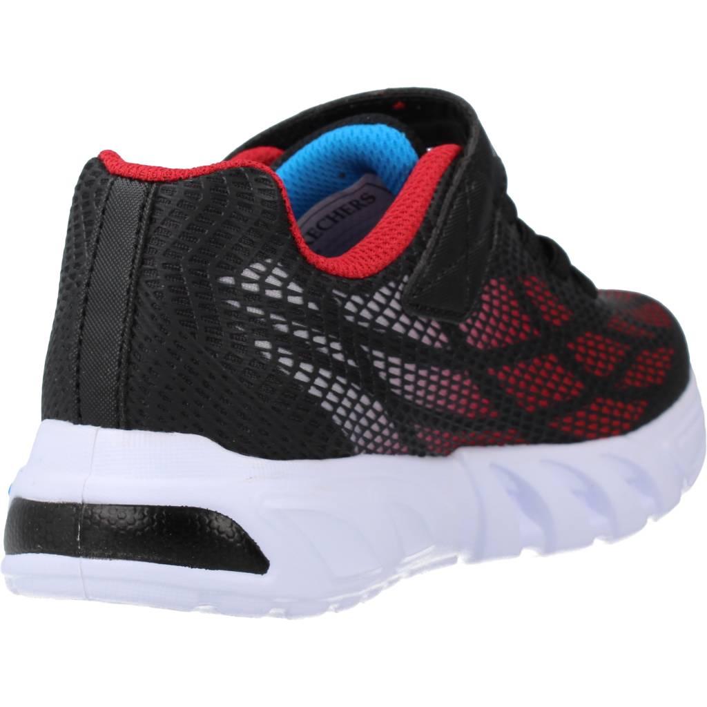SKECHERS FLEX-GLOW ELITE - VORLO en color NEGRO  (3)