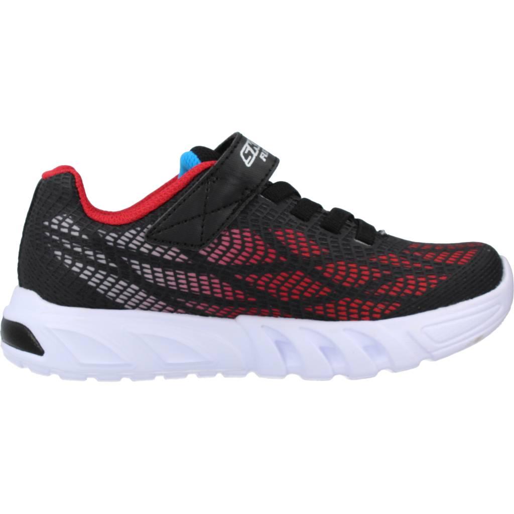 SKECHERS FLEX-GLOW ELITE - VORLO en color NEGRO  (4)