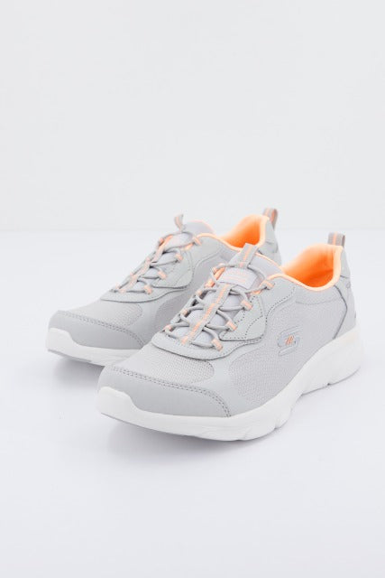 SKECHERS D'LUX COMFORT BLISS GALORE en color GRIS  (1)