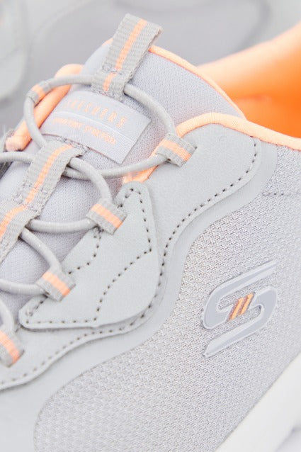SKECHERS D'LUX COMFORT BLISS GALORE en color GRIS  (4)