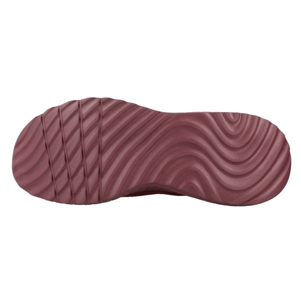 SKECHERS S BOBS SQUAD CHAOS FACE OFF en color BURDEOS  (6)
