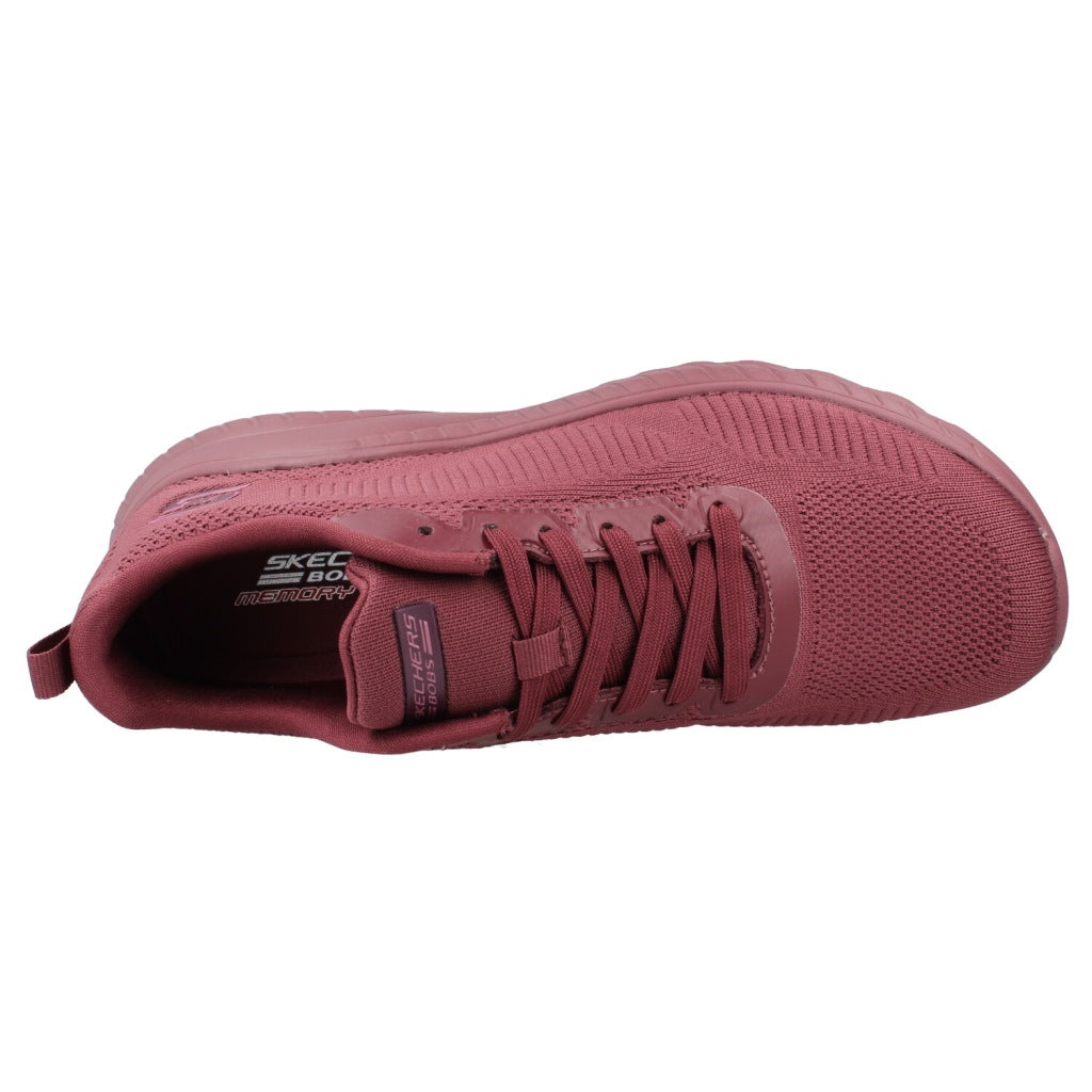 SKECHERS S BOBS SQUAD CHAOS FACE OFF en color BURDEOS  (7)