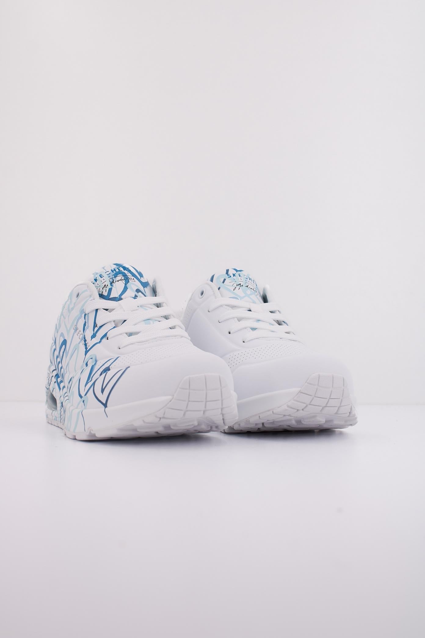 SKECHERS METEOR-LIGHTS  en color BLANCO  (2)