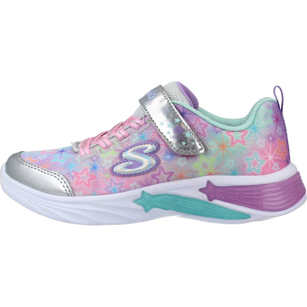 SKECHERS STAR SPARKS en color PLATA  (2)
