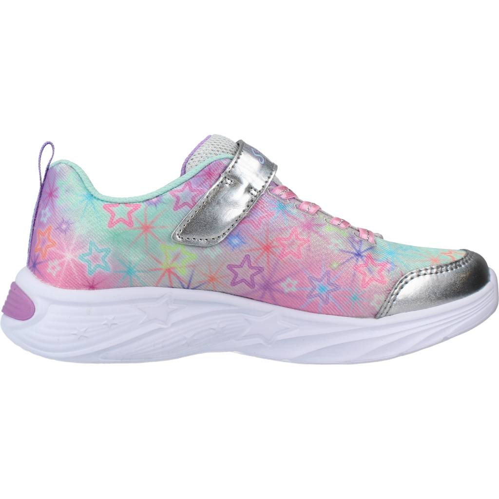 SKECHERS STAR SPARKS en color PLATA  (4)
