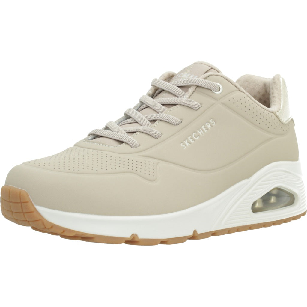 SKECHERS S UNO SHIMMER AWAY en color NUDE  (1)