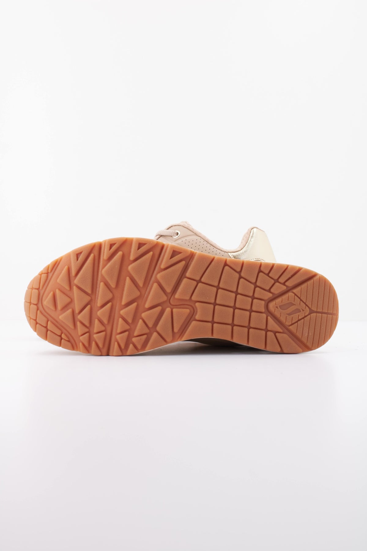 SKECHERS S UNO SHIMMER AWAY en color NUDE  (5)