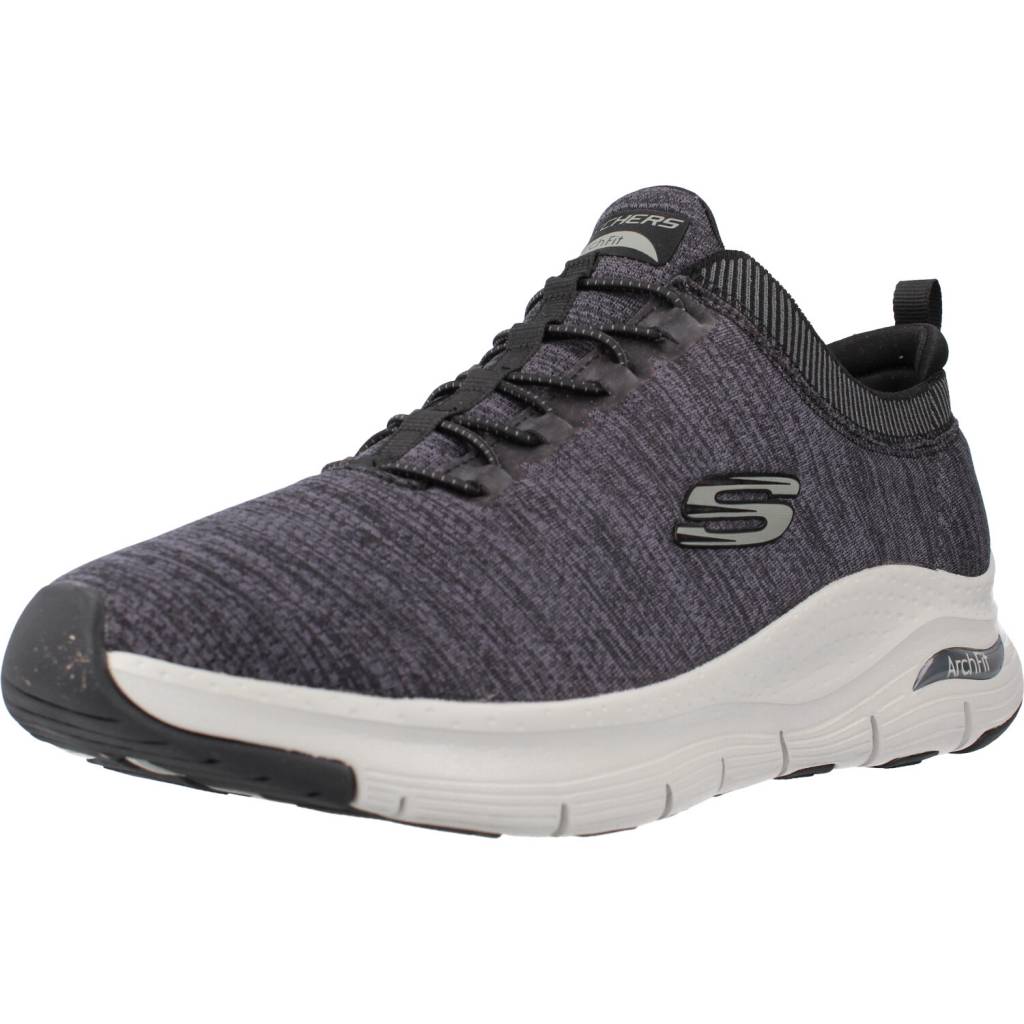 SKECHERS ARCH FIT - WAVEPORT en color GRIS  (1)