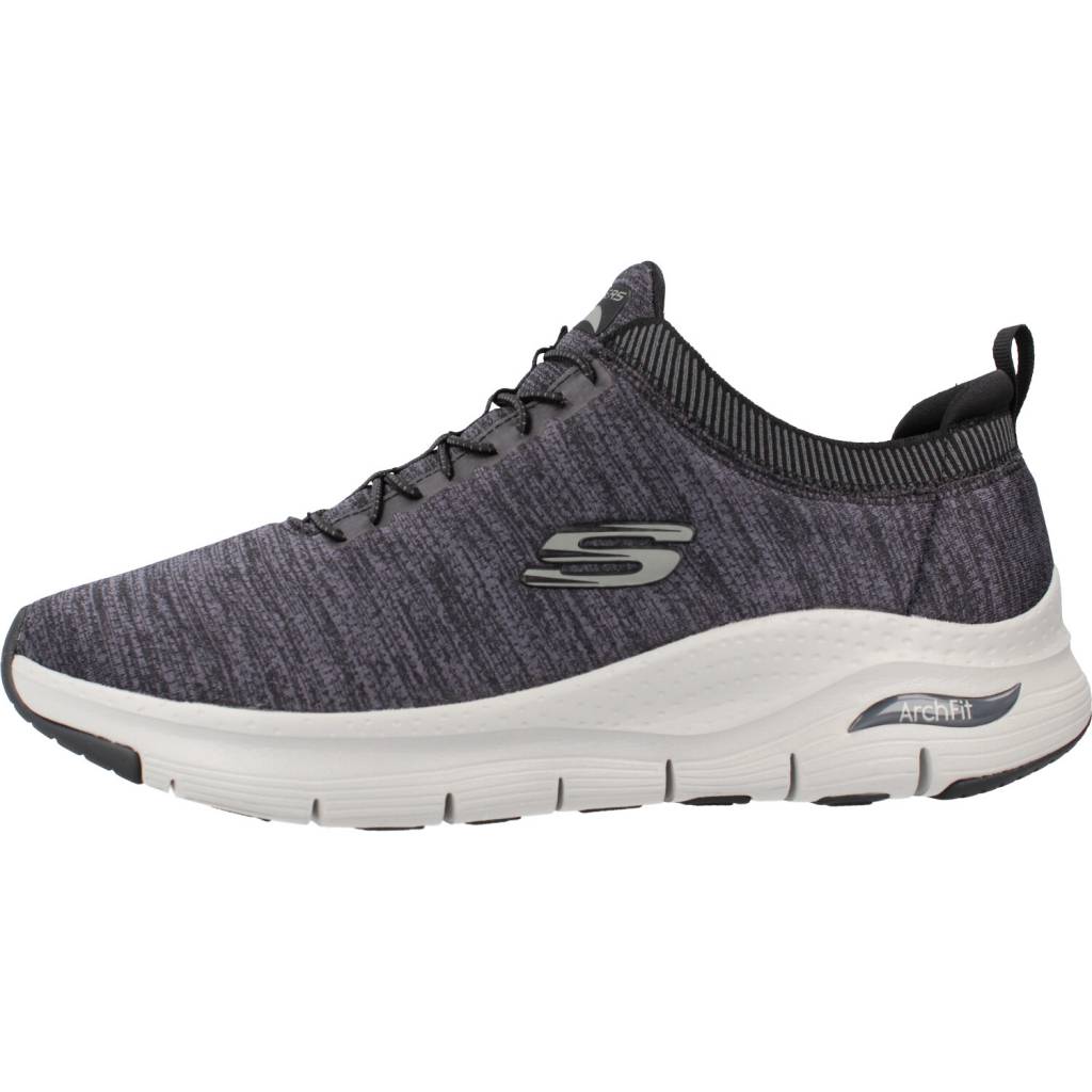 SKECHERS ARCH FIT - WAVEPORT en color GRIS  (2)