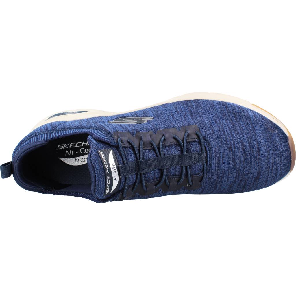 SKECHERS ARCH FIT - WAVEPORT en color AZUL  (7)