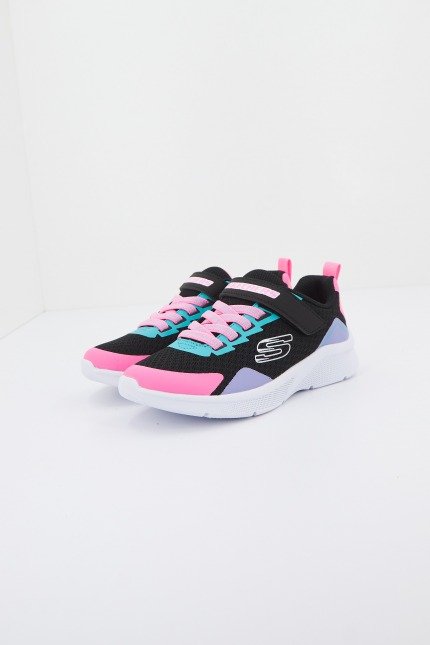 SKECHERS MICROSPEC-BRIGHT RETROS en color NEGRO  (2)