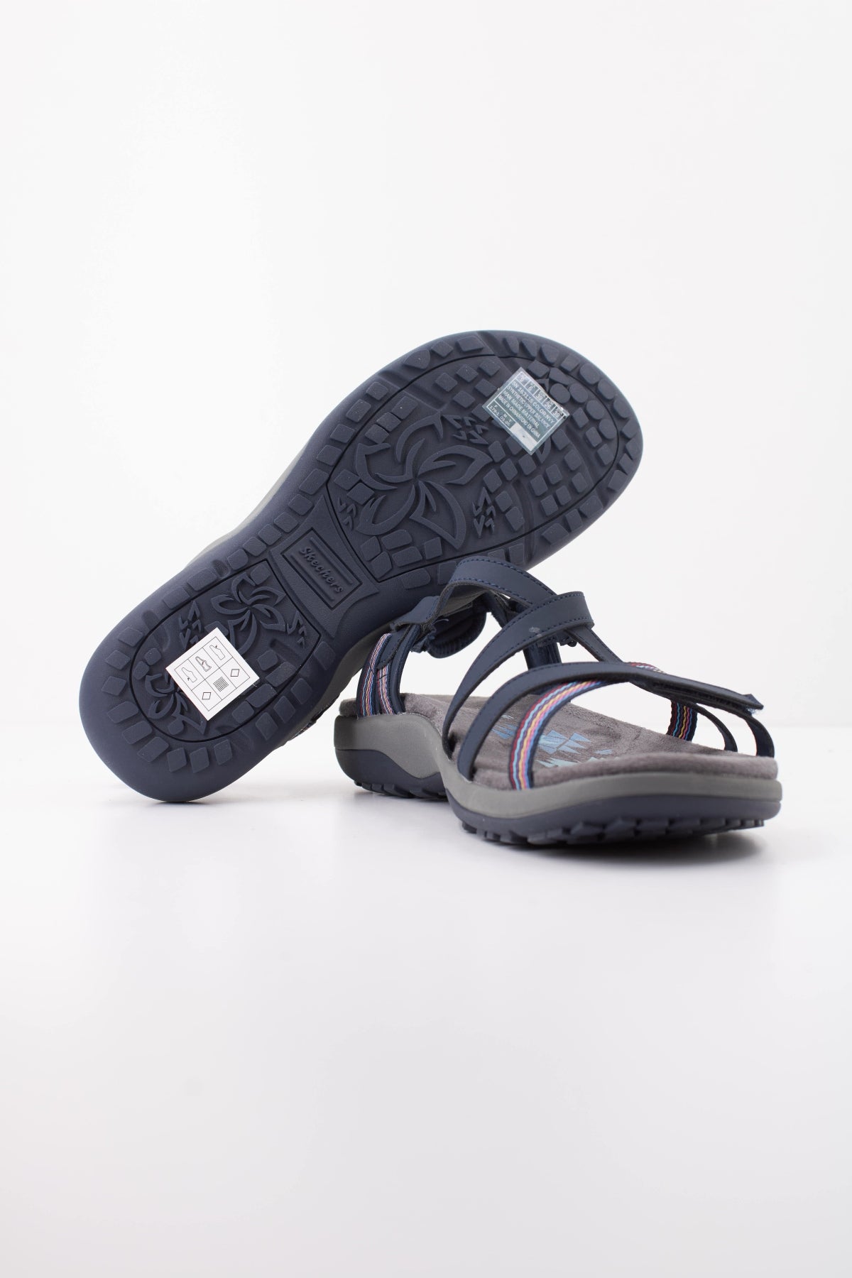 SKECHERS REGGAE SLIM SUN ARRAY en color AZUL  (5)